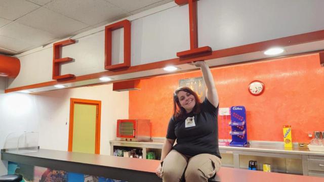 La nueva cafetería de la Escuela de Idiomas de A Coruña.