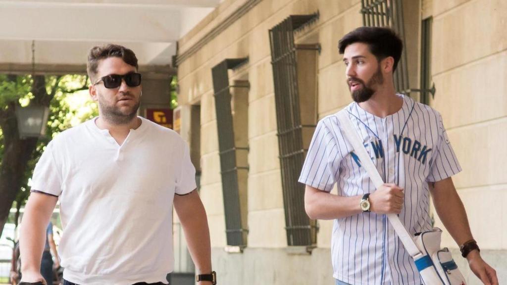 José Ángel Prenda (i) y Jesús Escudero (d).