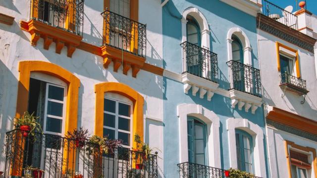 Edificios en Sevilla.