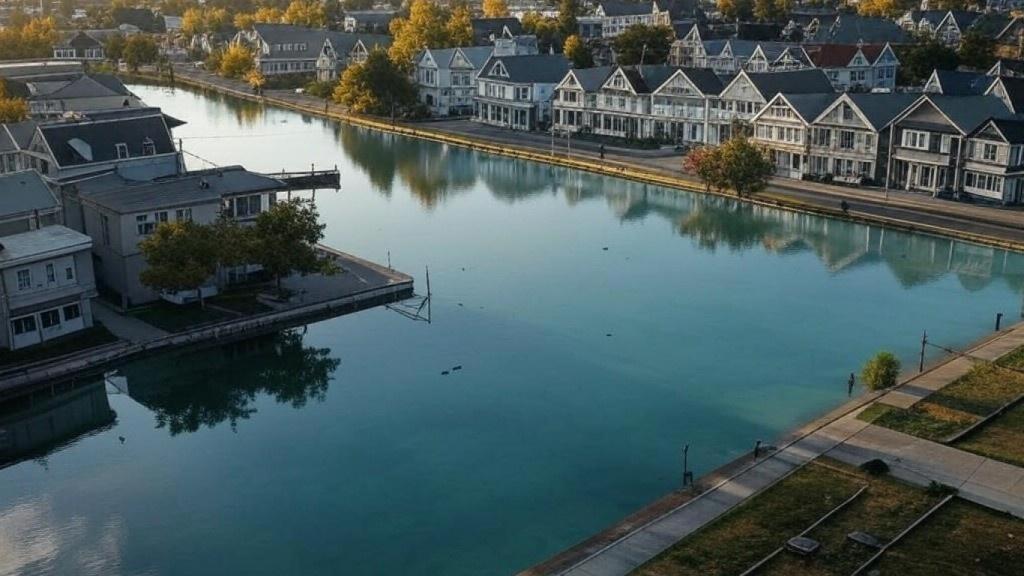 El pequeño pueblo de Estados Unidos perfecto para una escapada: de estilo victoriano y con un lago de aguas cristalinas