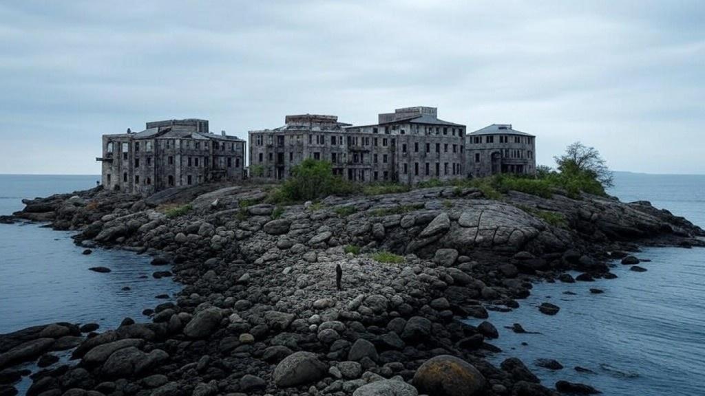 La isla de Nueva York que casi nadie visita: tenía un manicomio y una cárcel con una 'huésped' muy famosa