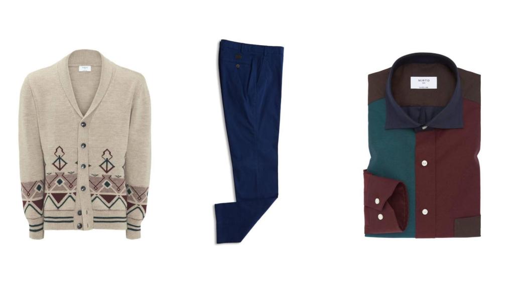 Siluetas de la nueva colección primavera/verano hombre 2025 de Mirto.