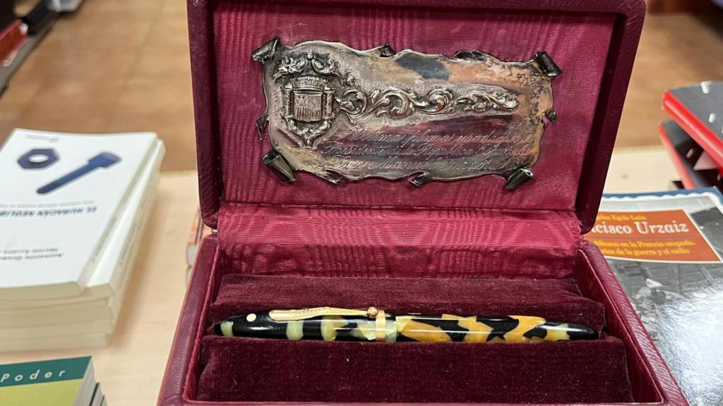 La última pluma de Azaña.