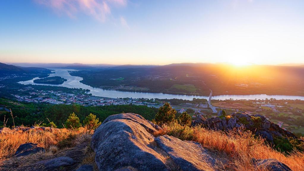Vistas desde el Miradouro do Cervo, Vilanova de Cerveira