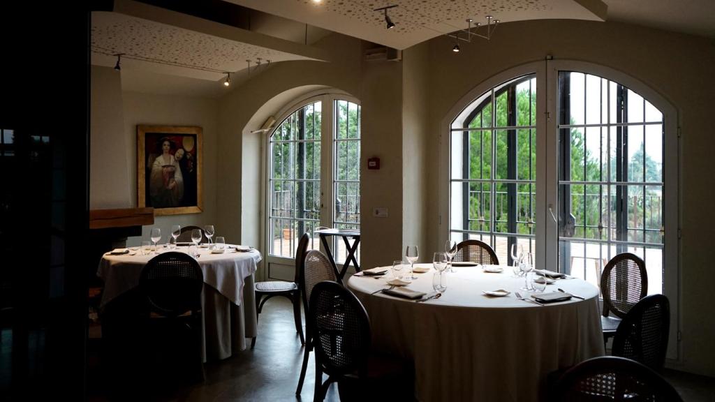 El salón de L'Antic Molí.