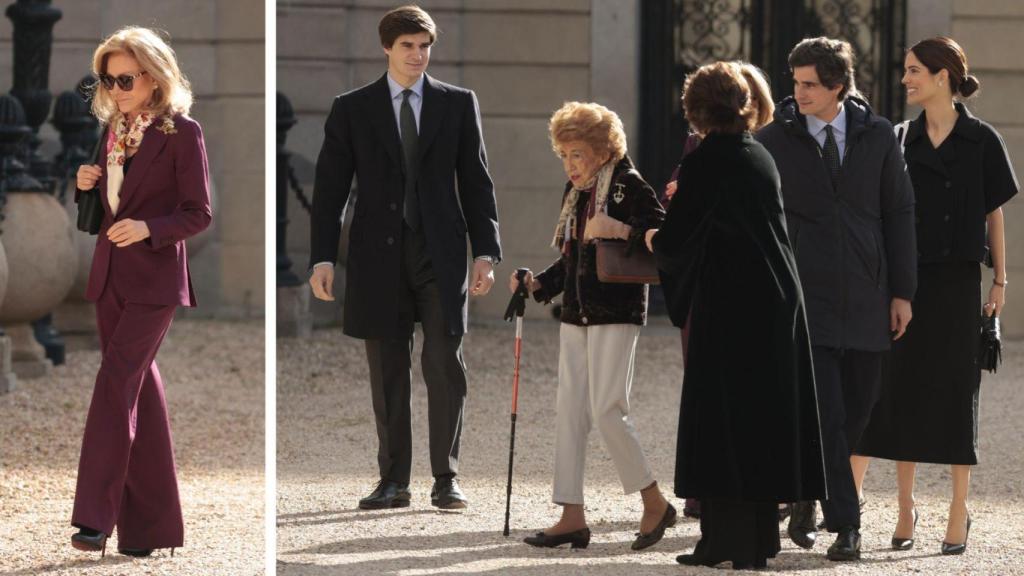 Esther Koplowitz y Piru Urquijo, abuela de Teresa Urquijo, fueron algunas de las asistentes a la inauguración de la muestra.