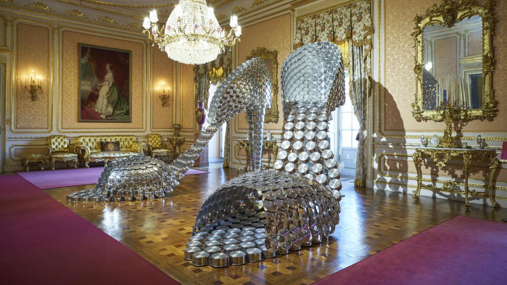 'Marilyn', de Joana Vasconcelos en 'Flamboyant'. Foto: Juan Rayos