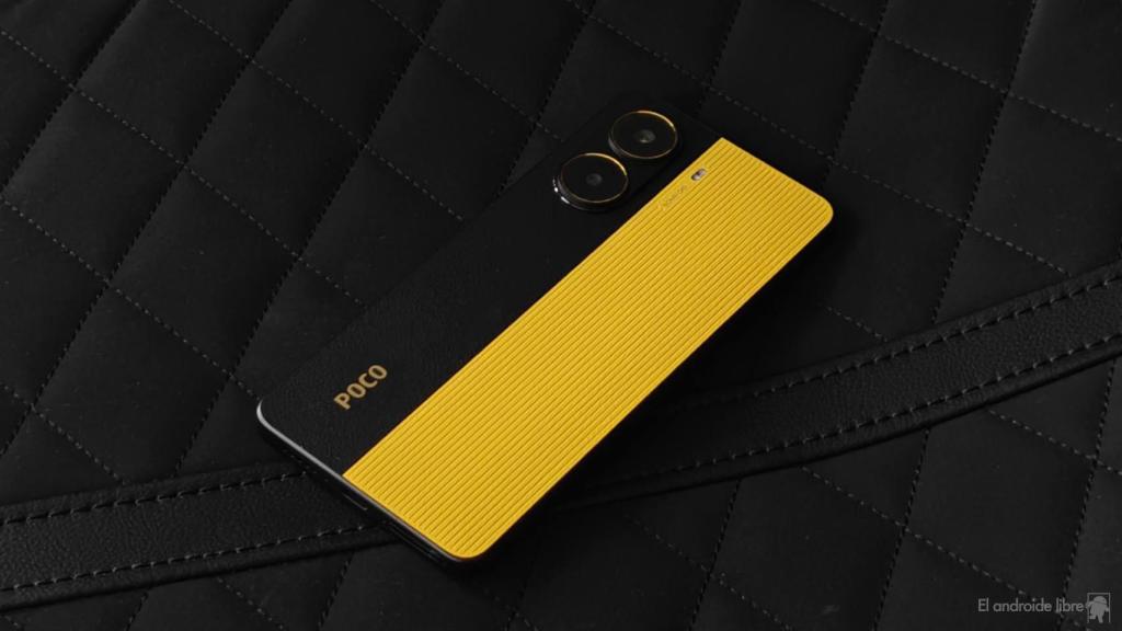 POCO X7 Pro por detrás