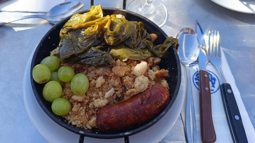 Las migas del restaurante Aprisco.