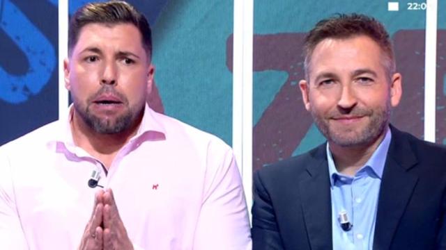 Frank Blanco no se contiene y se suelta la lengua con Kike Quintana