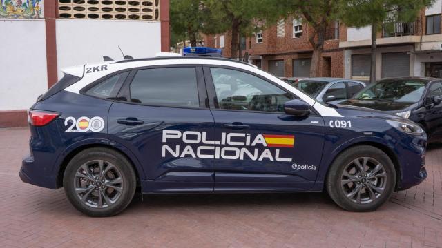 Un coche de la Policía Nacional