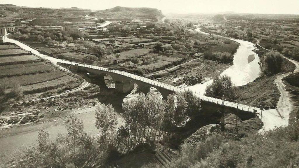 El antiguo cauce del río Guadalope