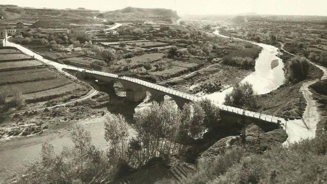 El antiguo cauce del río Guadalope