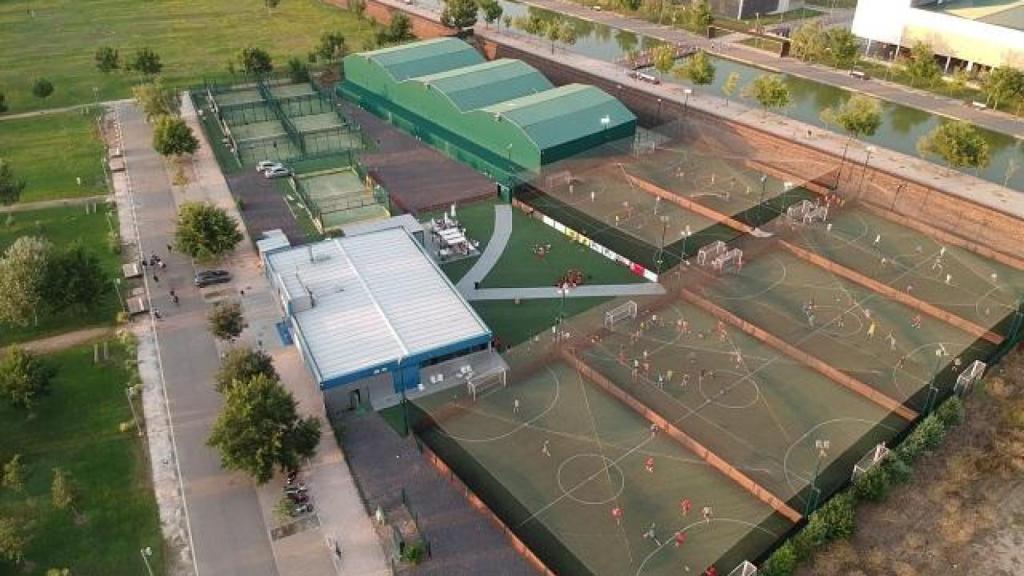 Las instalaciones del centro deportivo.