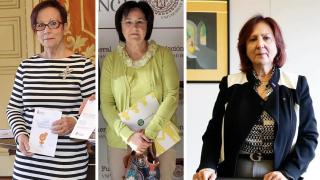 Ascensión Iglesias Redondo, Patrocinio Rodríguez Pedraza y Teresa Peramato Martín