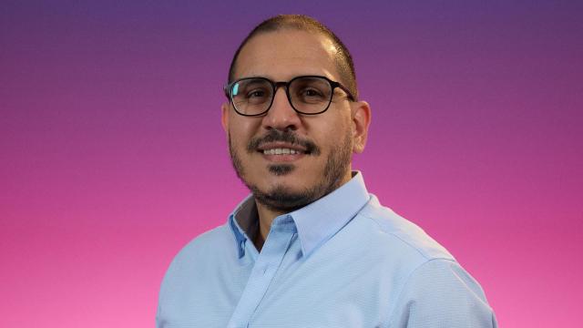 Raymond Najjar tras impartir su conferencia en Orlando.