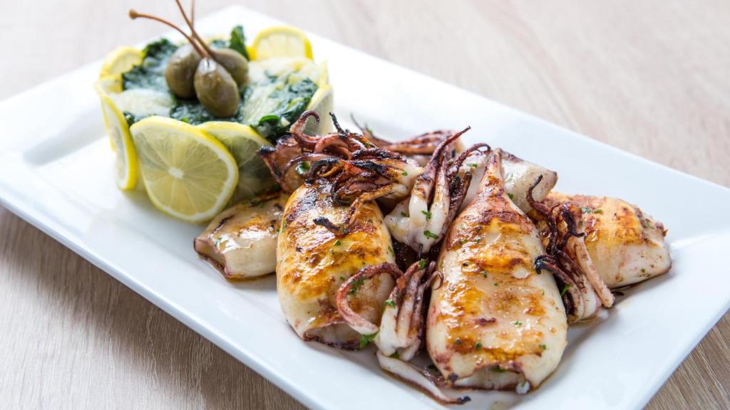 Calamares a la plancha