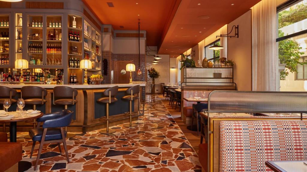 El interior del restaurante barcelonés.