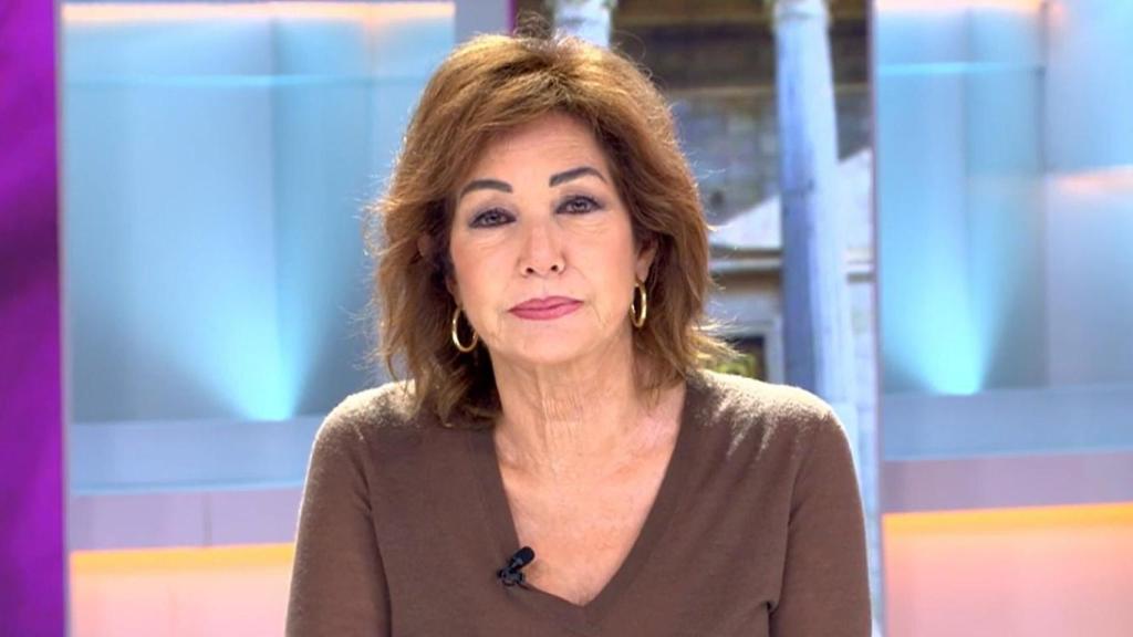 Ana Rosa Quintana este miércoles en 'El programa de AR'.
