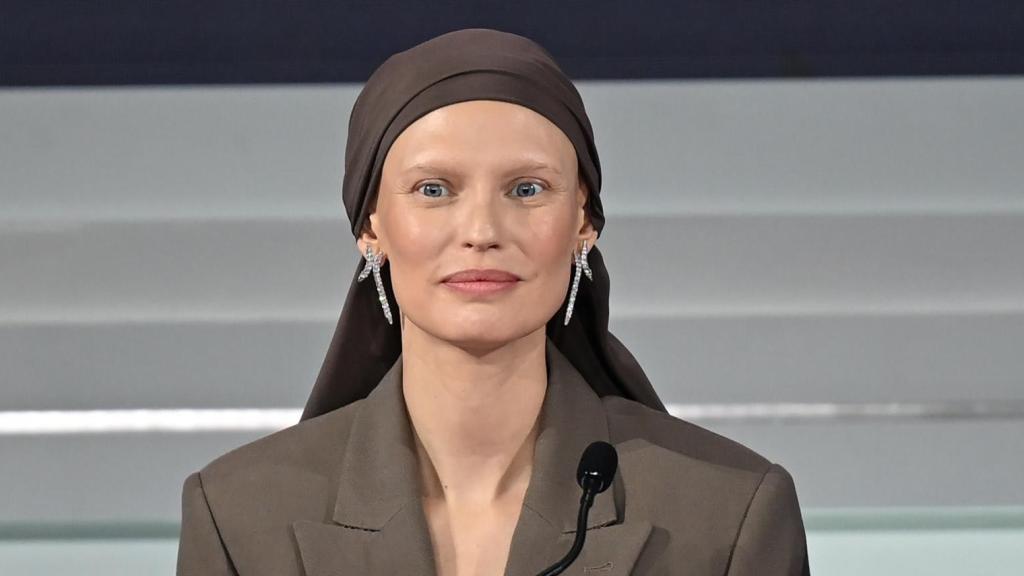 Bianca Balti, en el Festival de San Remo 2025 este pasado 12 de febrero.