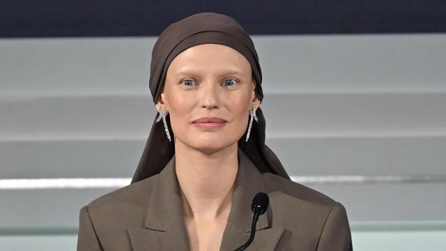 Bianca Balti, en el Festival de San Remo 2025 este pasado 12 de febrero.