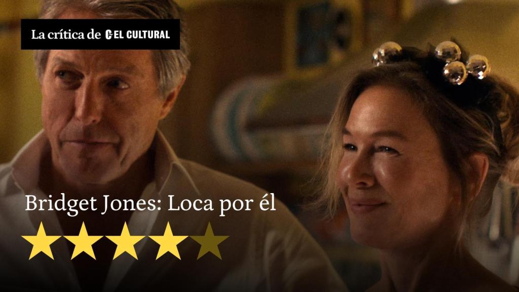 Renée Zellweger  y Hugh Grant en 'Bridget Jones: Loco por él'.