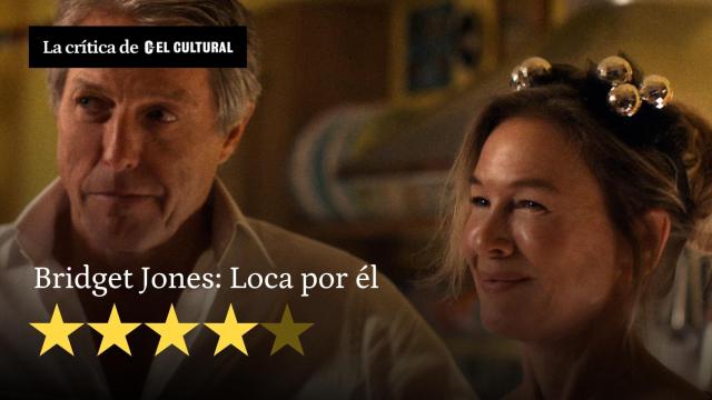 Renée Zellweger  y Hugh Grant en 'Bridget Jones: Loco por él'.
