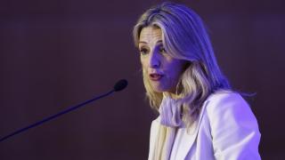 Yolanda Díaz este jueves.