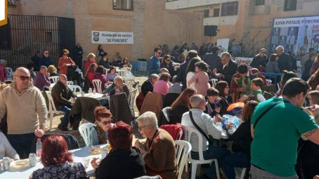 Fiesta del potaje perchelero.