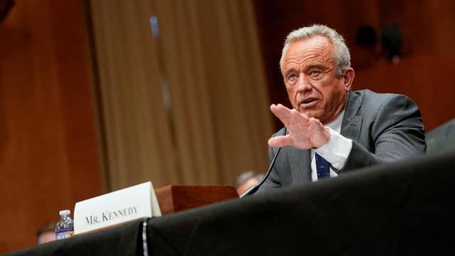 Robert F. Kennedy Jr., durante la audiencia de confirmación en el Capitolio, el pasado enero.