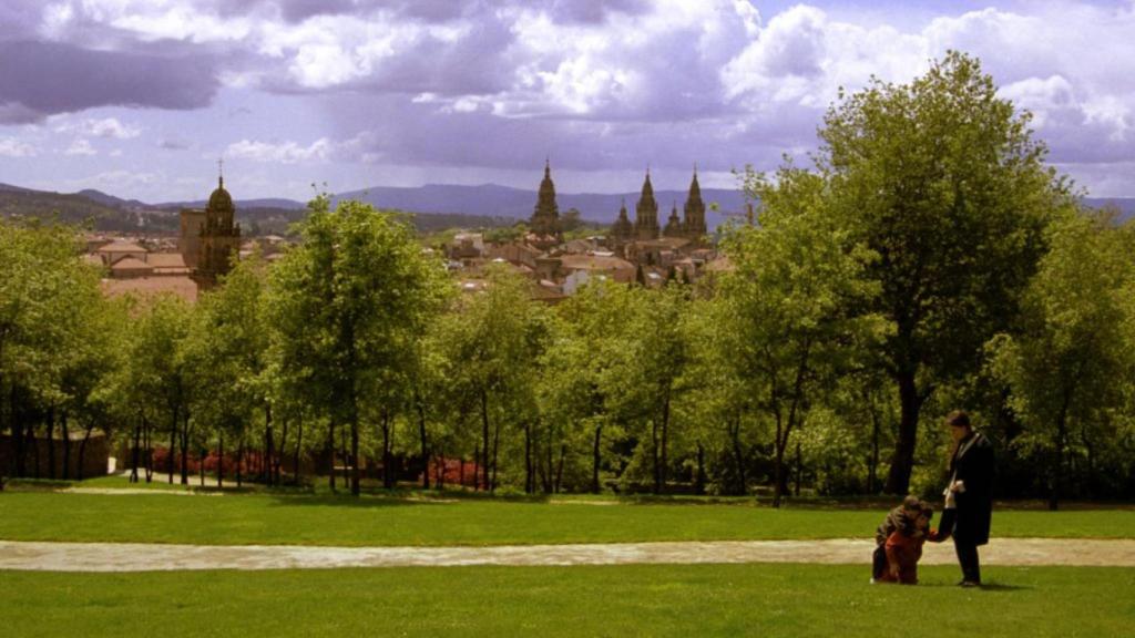 Parque de Bonaval, en Santiago.
