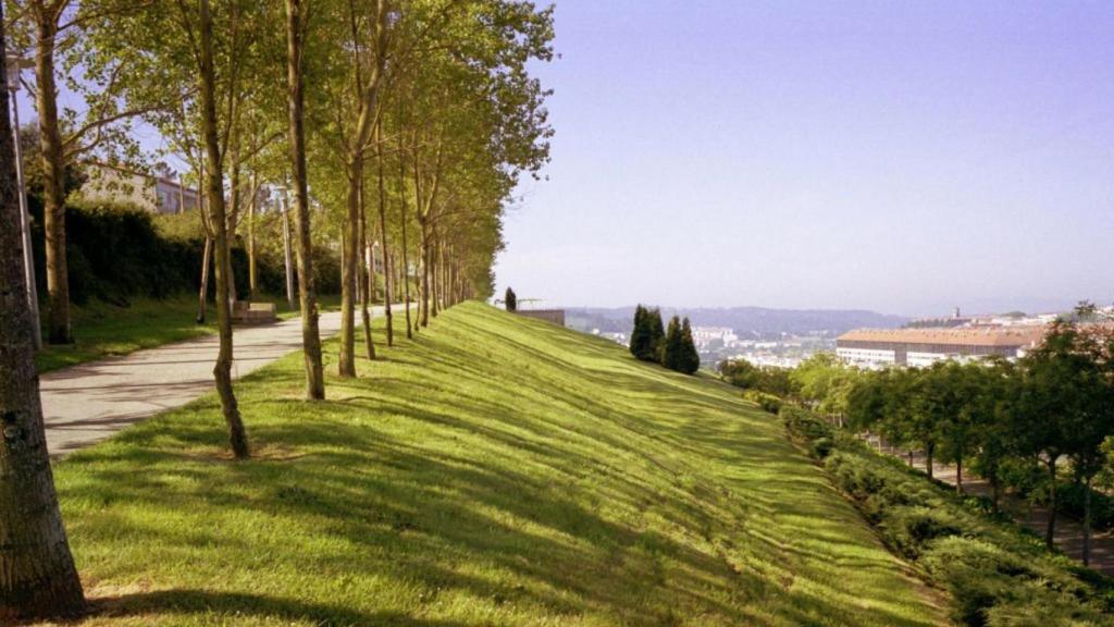 Parque de Carlomagno, en Santiago.