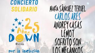 Down Coruña celebra un concierto solidario en la Inn Club el 26 de febrero.