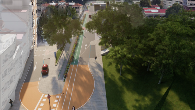 Las obras del Paseo de Granada comenzarán en abril