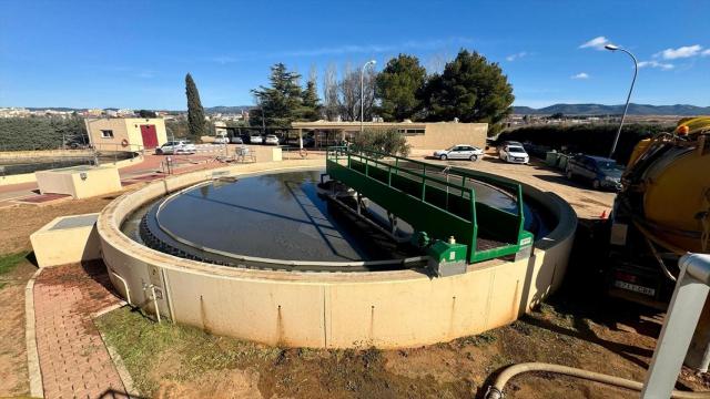Instalaciones de la depuradora de Utiel. GVA