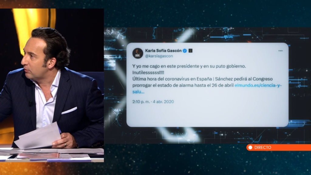 Iker Jiménez, presentador de 'Horizonte'.