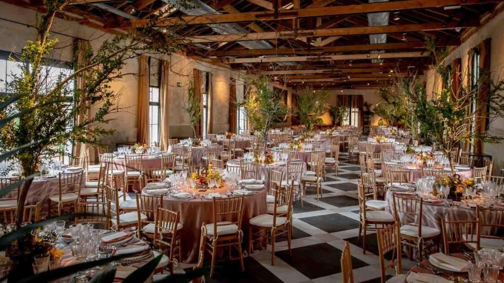 Interior de la finca en la que el primo de Almeida recibirá a los invitados a su enlace.