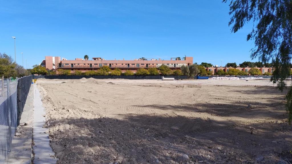 Nueva parcela en la que se ubicará la Torre Placia.