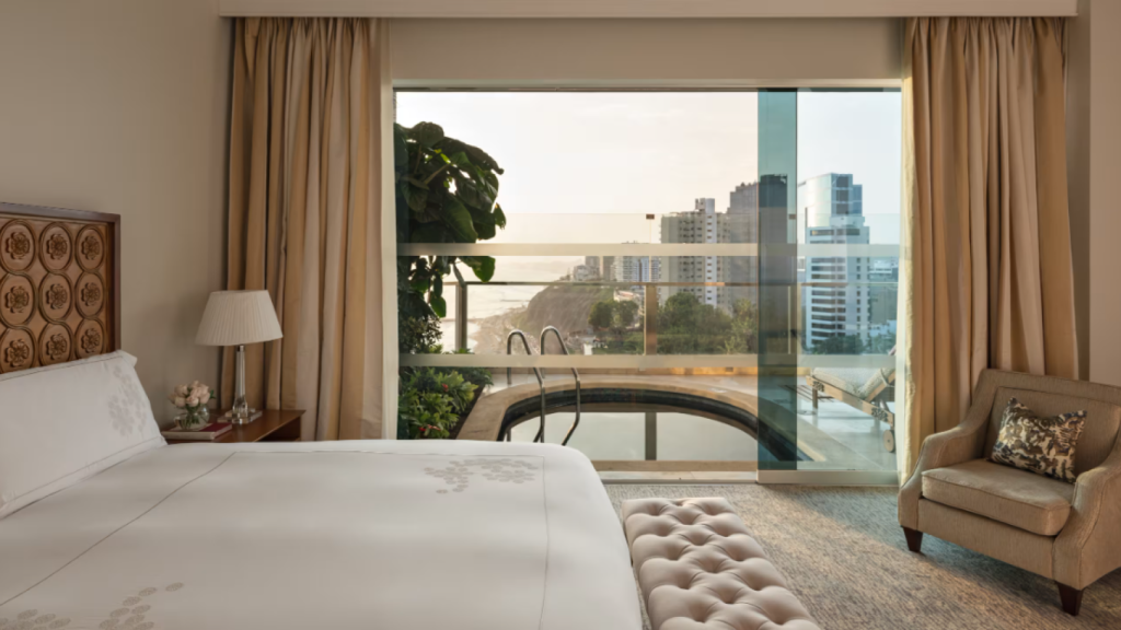 La suite presidencial donde se alojará Shakira en Perú.