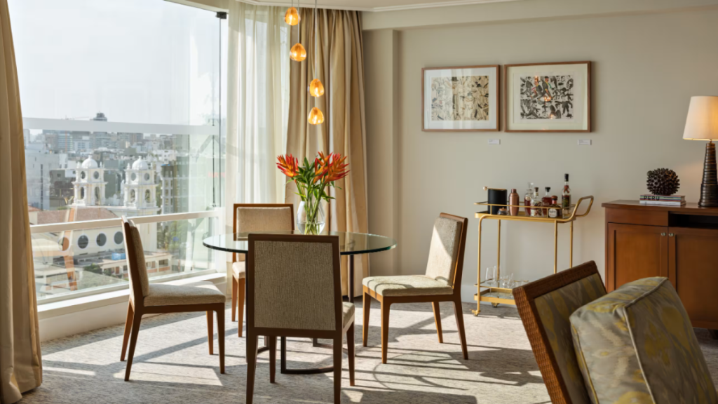 La suite donde se alojará Shakira en Perú.