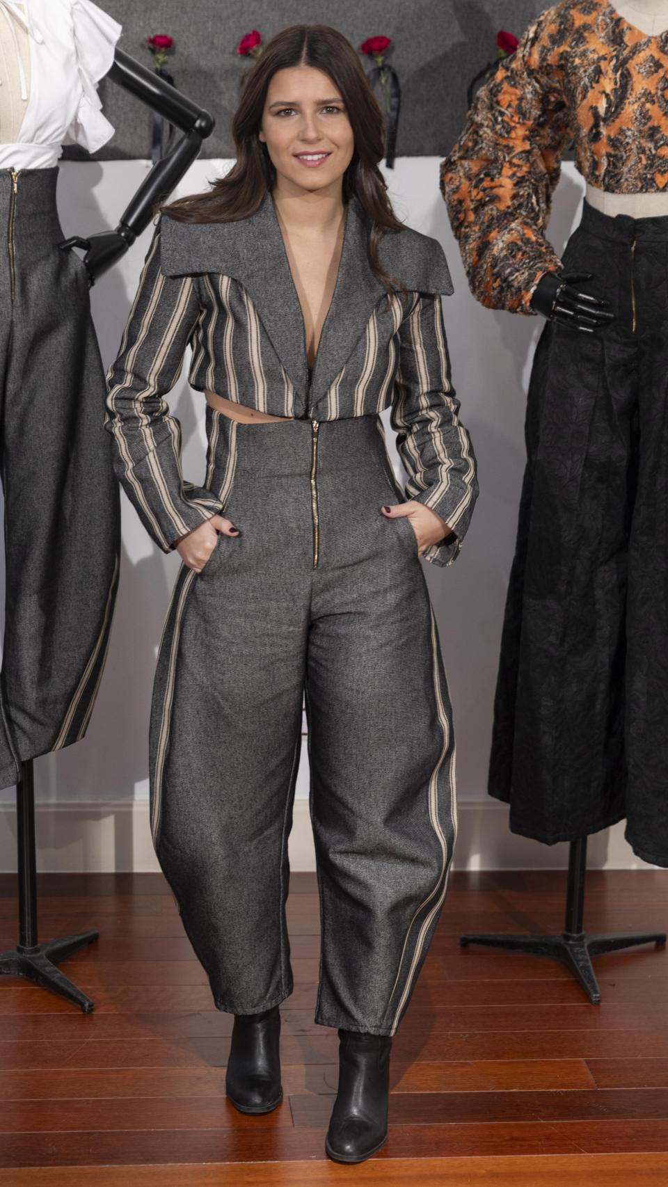 Tana Rivera ha presentado su primera colección como diseñadora de moda en Madrid.