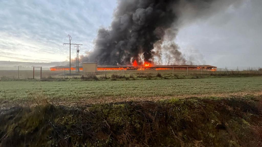 Incendio de la instalación