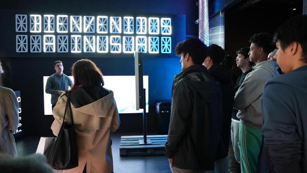 Presentación de un proyecto en el CIE Mans de Pocomaco.