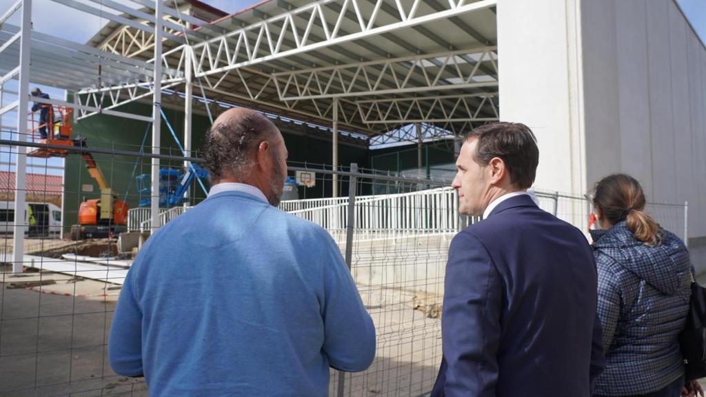 Visita de Conrado Íscar a La Mudarra