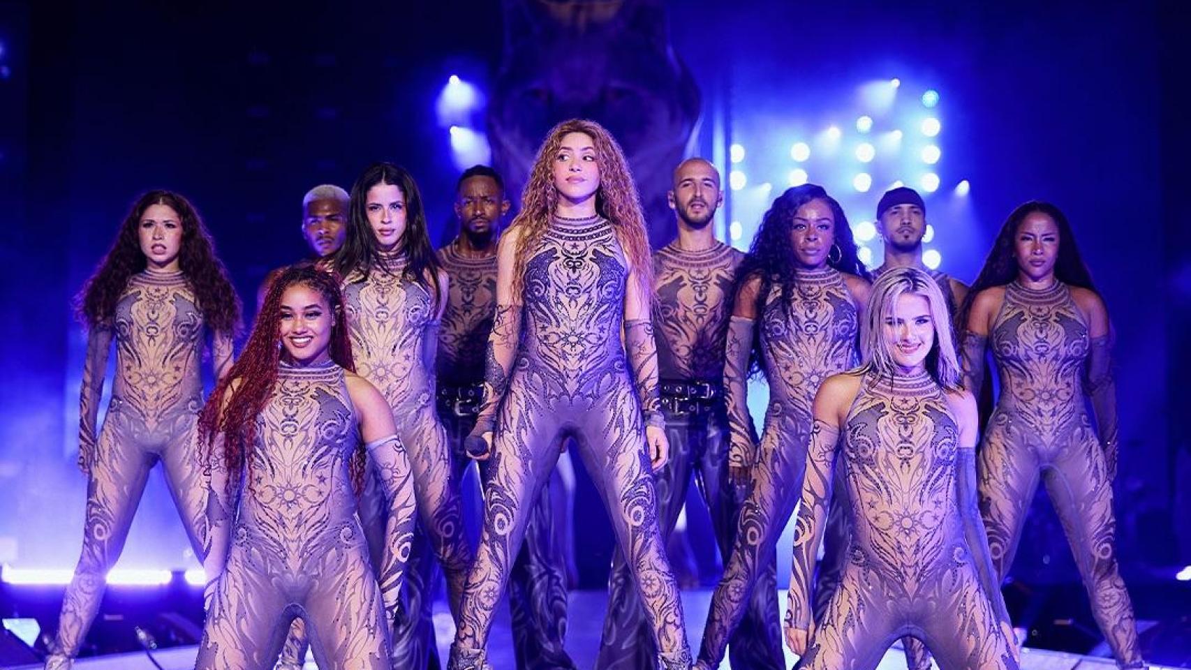 Shakira en un concierto en Brasil. Foto de archivo