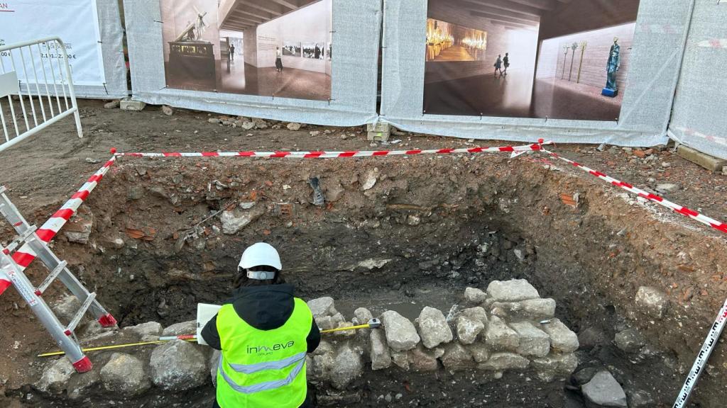 Imagen de los trabajos del Museo de Semana Santa de Zamora