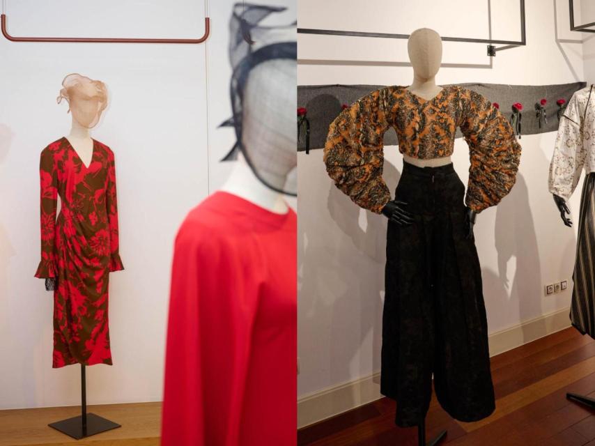 Siluetas de los desfiles de Roberto Torretta y E.R.A.X.