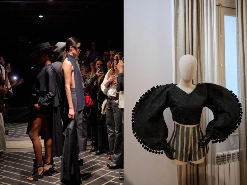 Siluetas de Oteyza y E.R.A.X.