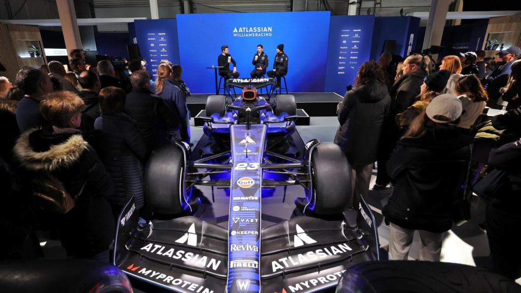 Acto de presentación del Williams FW47 para la temporada 2025