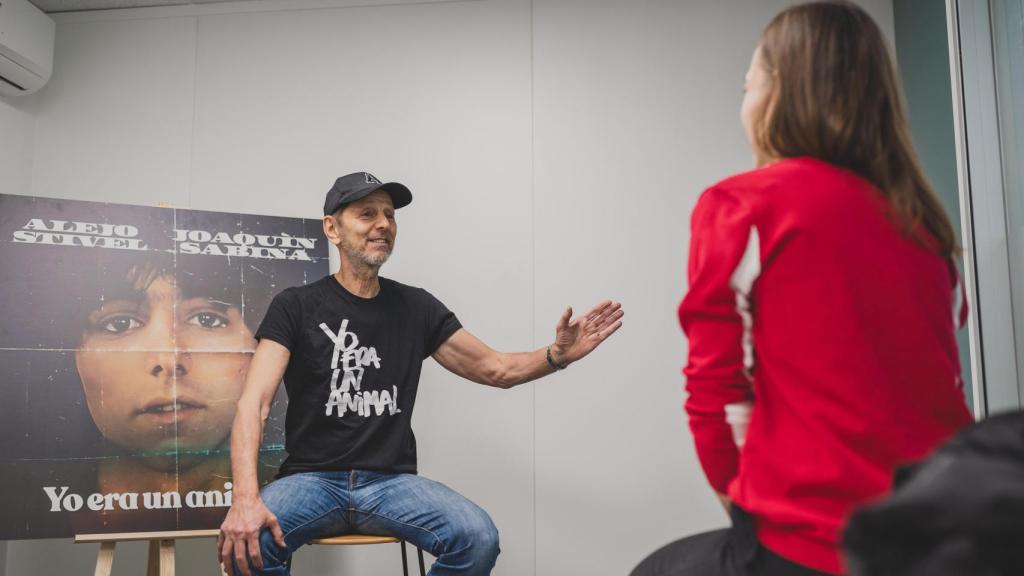 Alejo Stivel durante la entrevista con EL ESPAÑOL.